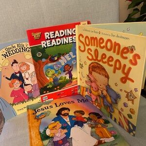 Children's Storybook Set - Red, Yellow, Blue Covers